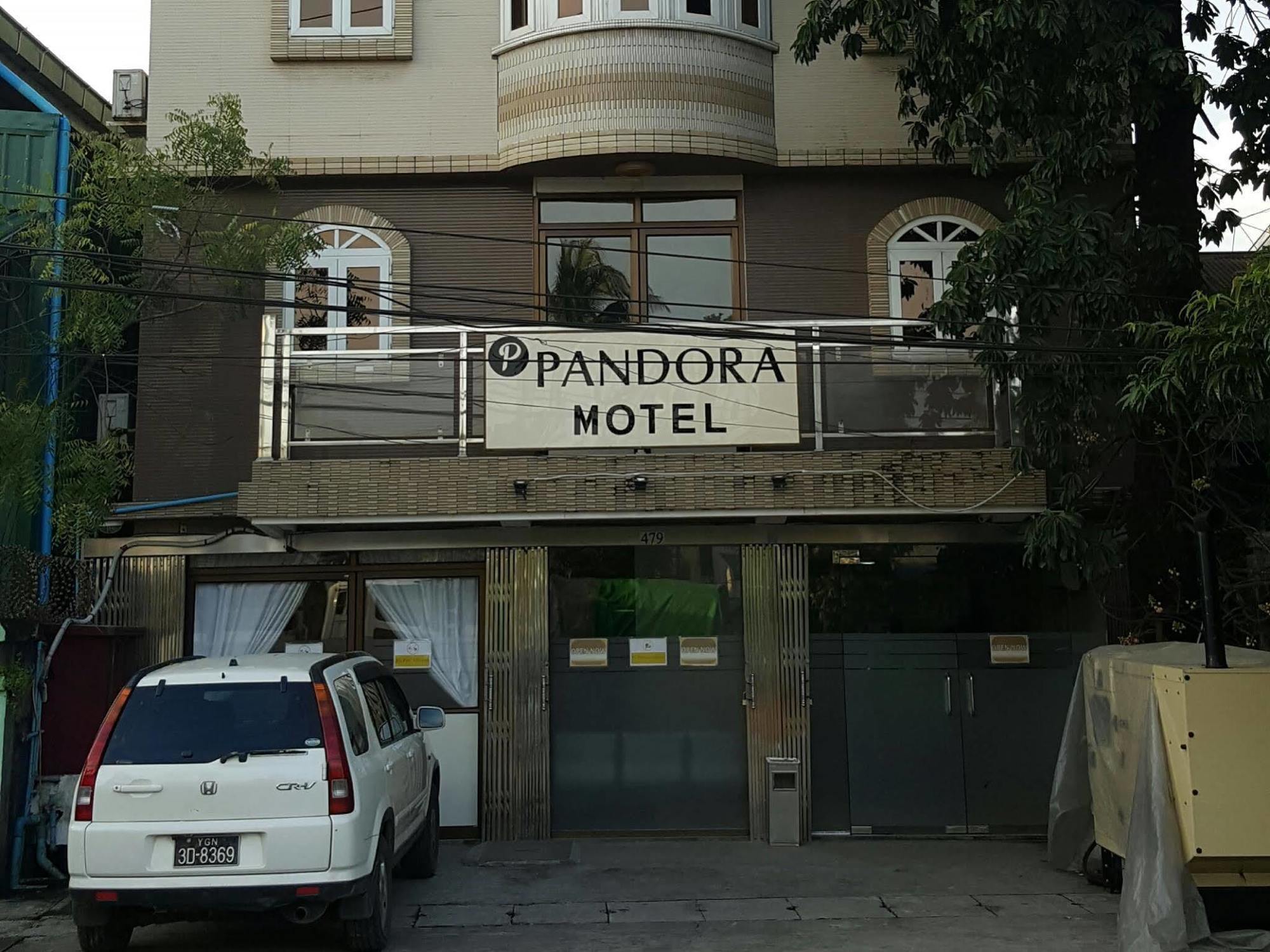 Pandora Motel Rangún Exteriér fotografie